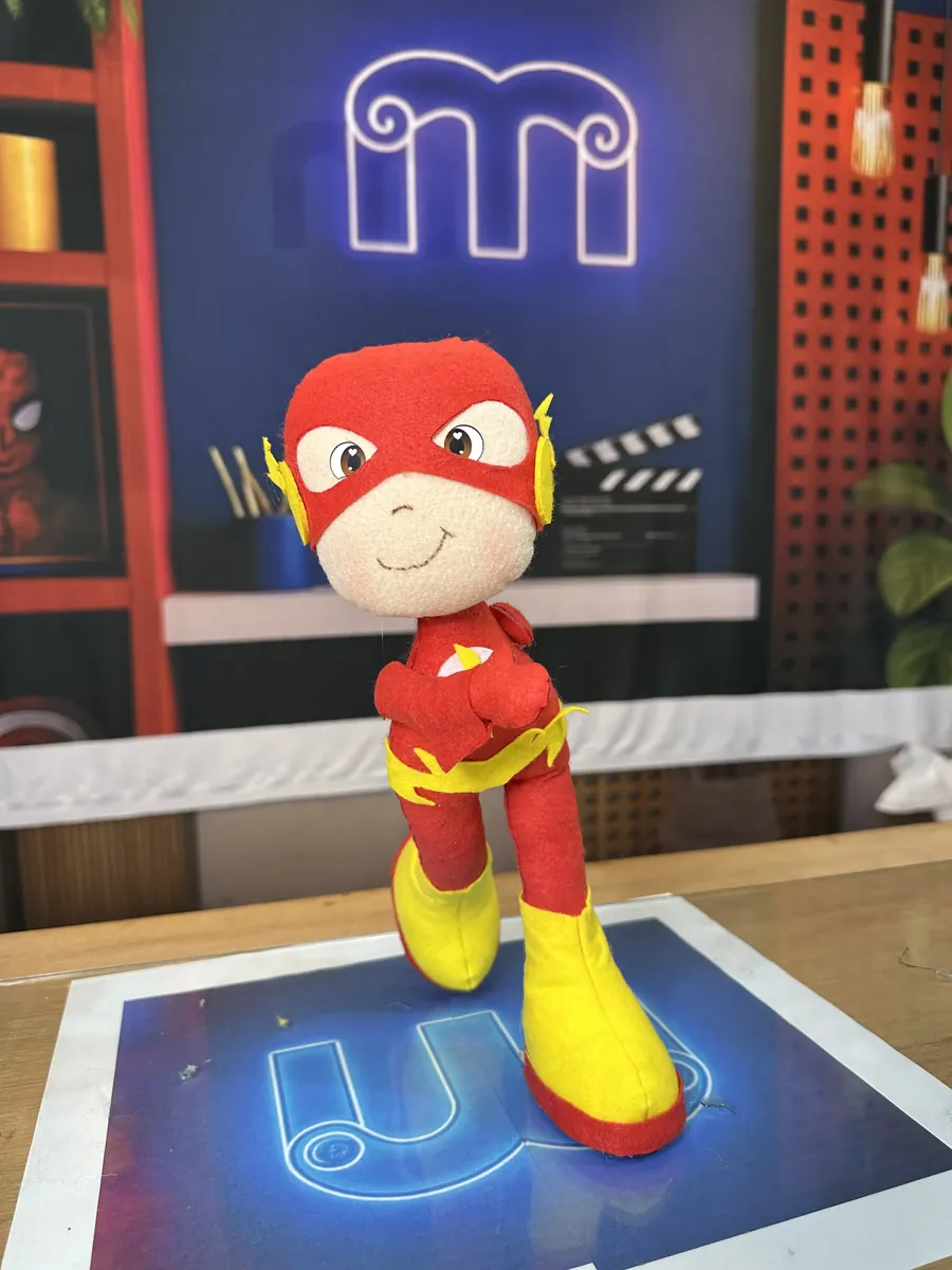 Flash em feltro