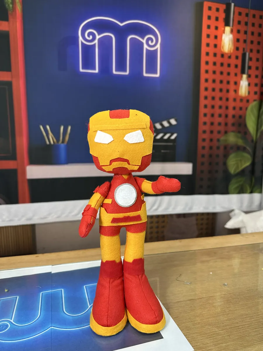 Iron Man em feltro