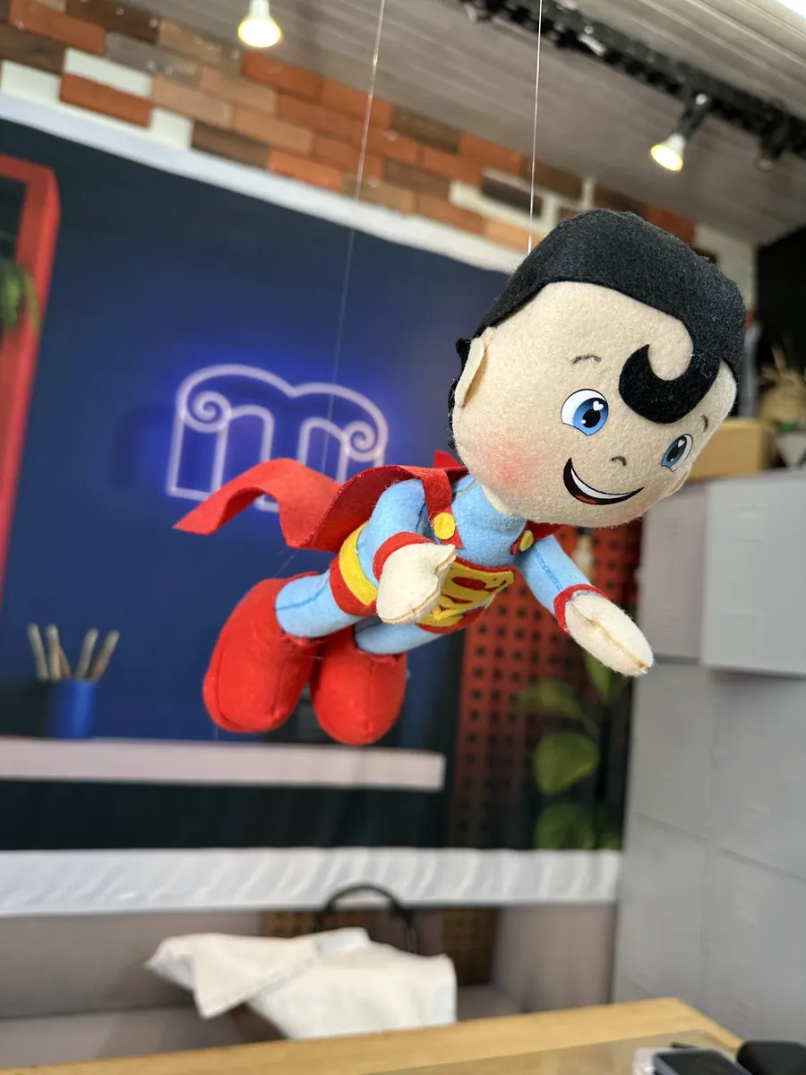 Superman em feltro